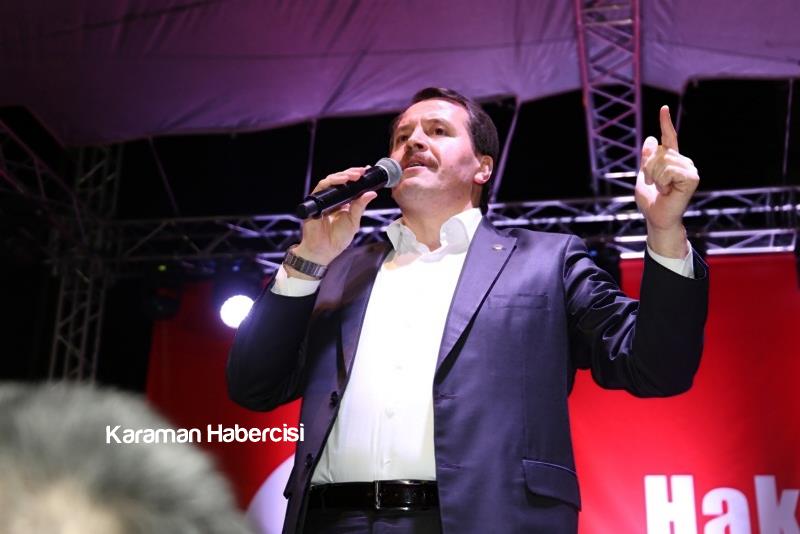 Uğur Işılak Milli İradeye Destek İçin Karaman’a Geldi 7