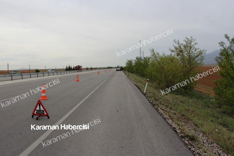 Manisa’dan Karaman’a Gelen Aile Kaza Yaptı : 1 Ölü 13