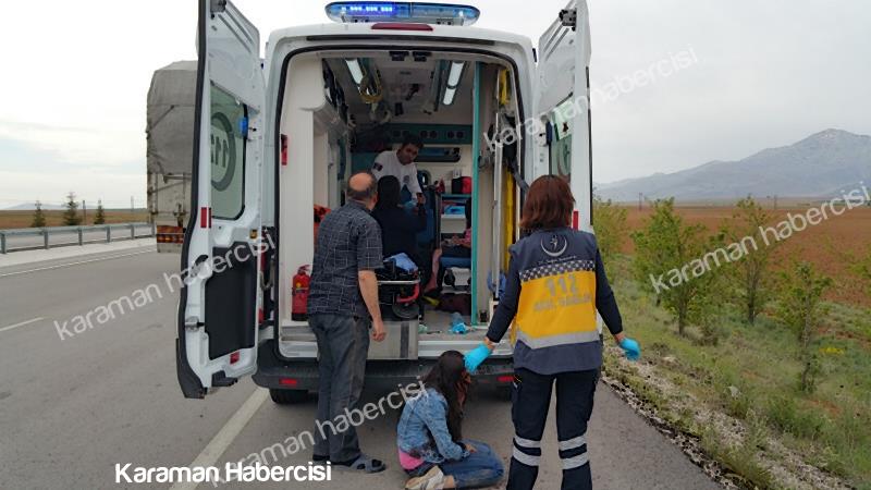 Manisa’dan Karaman’a Gelen Aile Kaza Yaptı : 1 Ölü 4