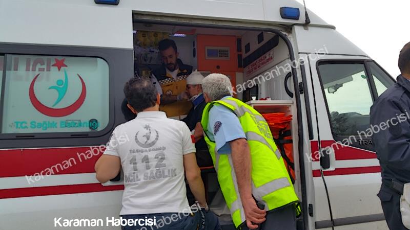 Manisa’dan Karaman’a Gelen Aile Kaza Yaptı : 1 Ölü 8