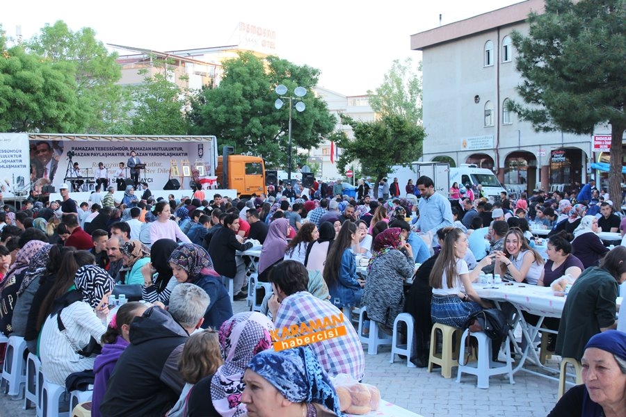 Karaman'da Ramazan İftarı Yenimahalle'de 15