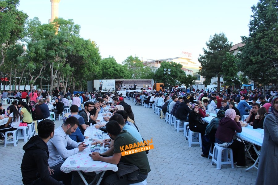 Karaman'da Ramazan İftarı Yenimahalle'de 18