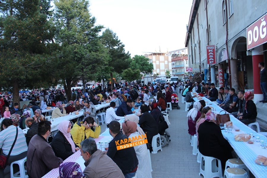 Karaman'da Ramazan İftarı Yenimahalle'de 22