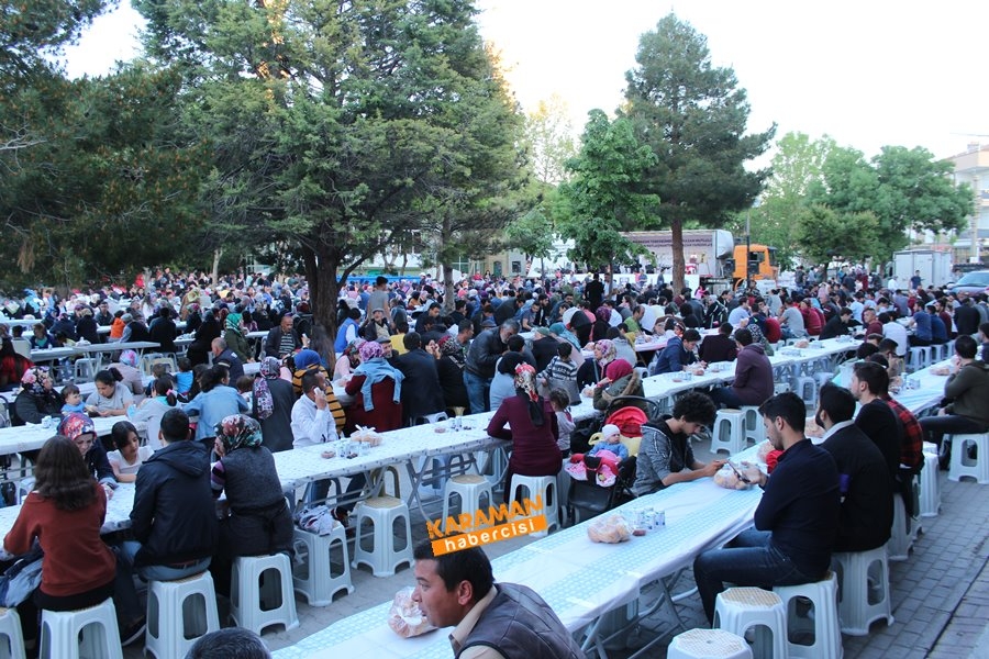 Karaman'da Ramazan İftarı Yenimahalle'de 23