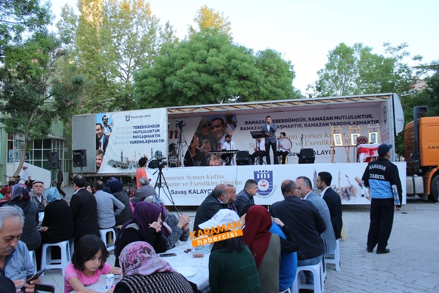 Karaman'da Ramazan İftarı Yenimahalle'de 27