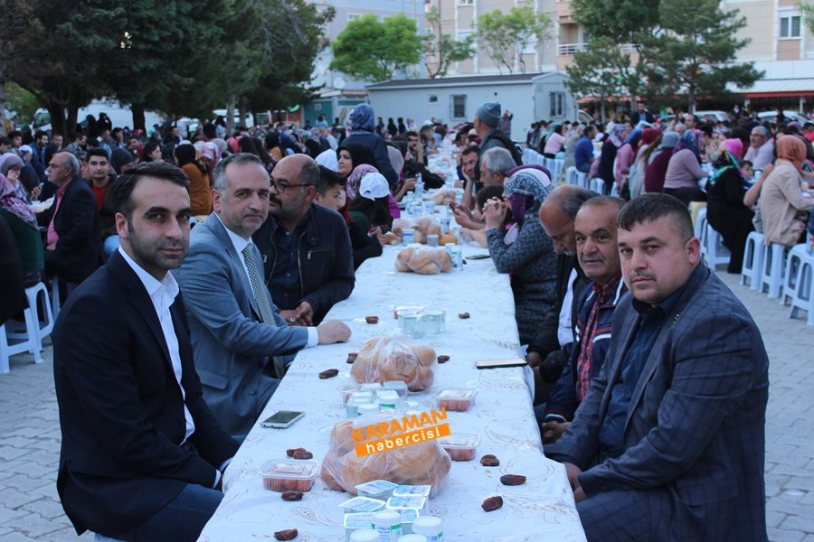 Karaman'da Ramazan İftarı Yenimahalle'de 28