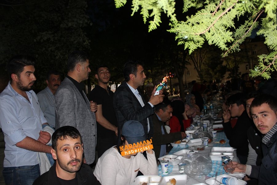 Karaman'da Ramazan İftarı Yenimahalle'de 3