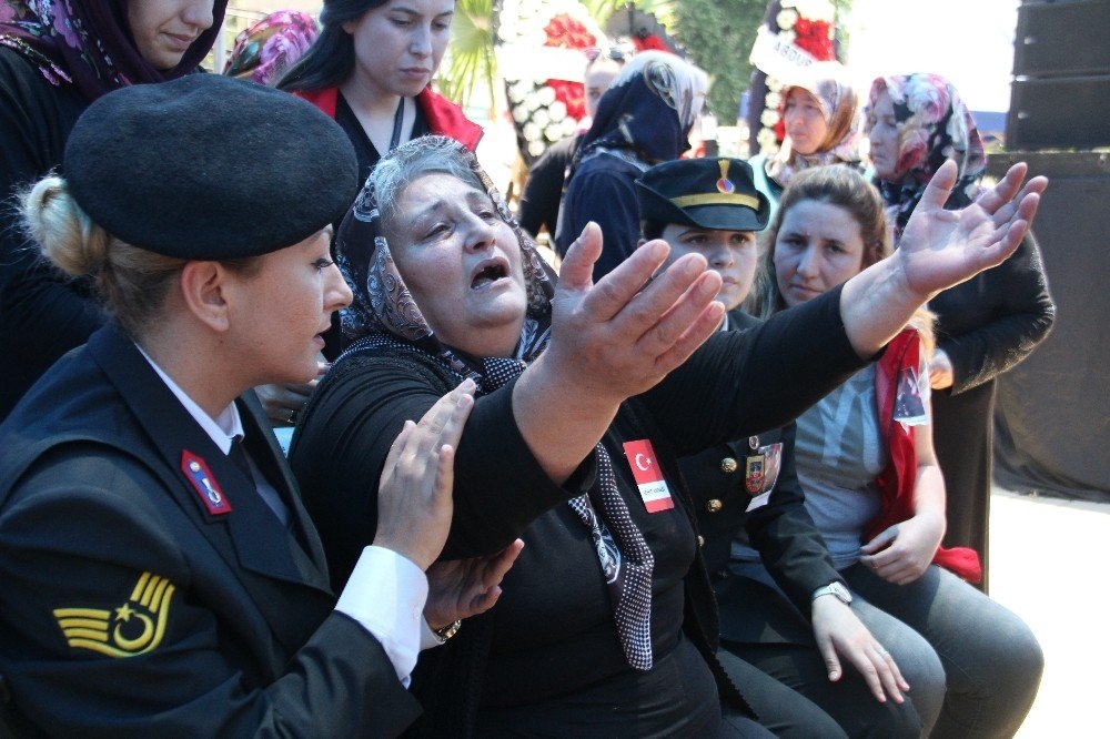 Antalya Şehidini Uğurladı 2