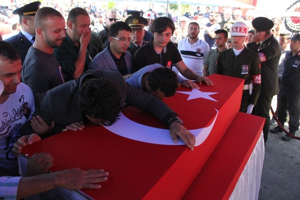 Antalya Şehidini Uğurladı 6