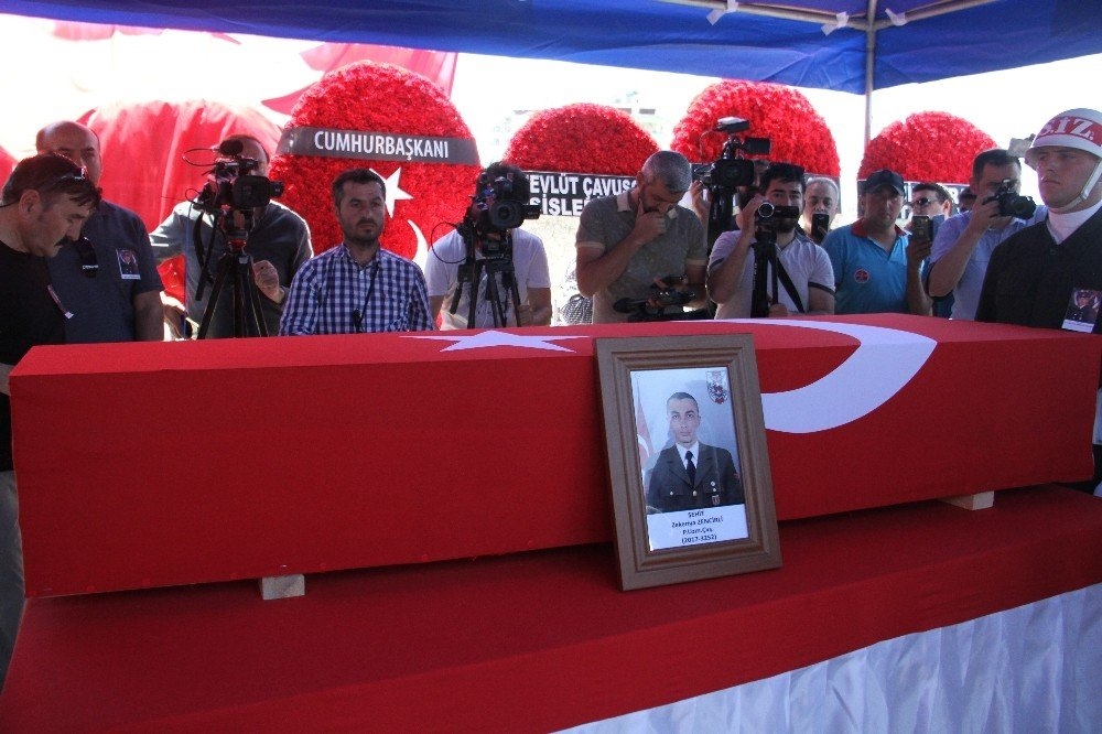 Antalya Şehidini Uğurladı 7