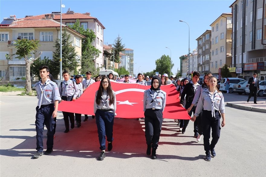 Karaman'da 19 Mayıs Coşkuyla Kutlandı 19