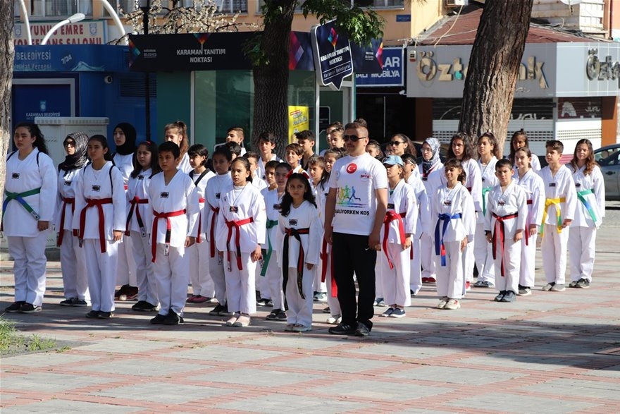 Karaman'da 19 Mayıs Coşkuyla Kutlandı 22