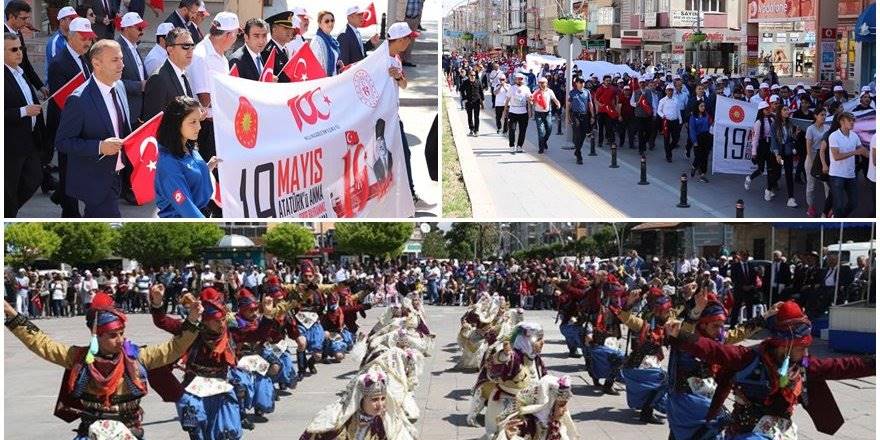 Karaman'da 19 Mayıs Coşkuyla Kutlandı