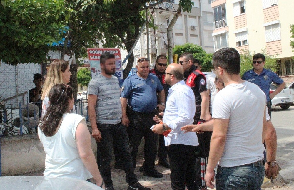 Antalya'da Darp İntikamını Otomobilden Aldılar 6