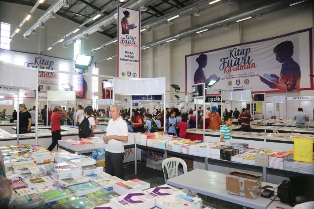 Karaman'da Kitap Fuarına Büyük İlgi 10