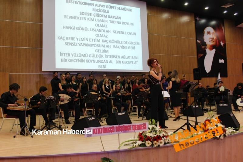 Karaman’da Türk Sanat Müziği Konseri 12