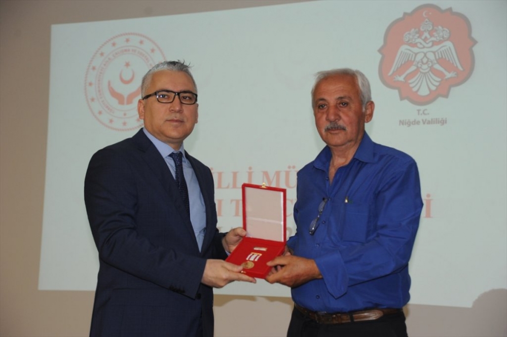 Niğde'de Kıbrıs Gazilerine Madalya ve Berat Tevcih Töreni 3