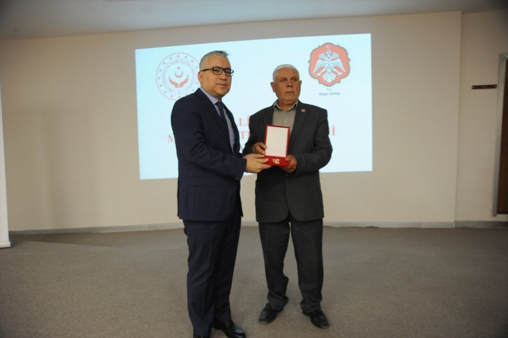 Niğde'de Kıbrıs Gazilerine Madalya ve Berat Tevcih Töreni 4