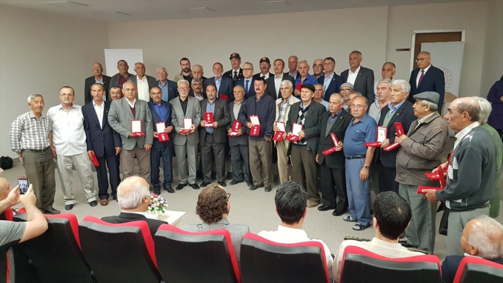 Niğde'de Kıbrıs Gazilerine Madalya ve Berat Tevcih Töreni 6