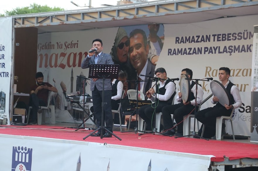 Karaman'da İftar Sofrası Hürriyet Mahallesi'nde Kuruldu 1