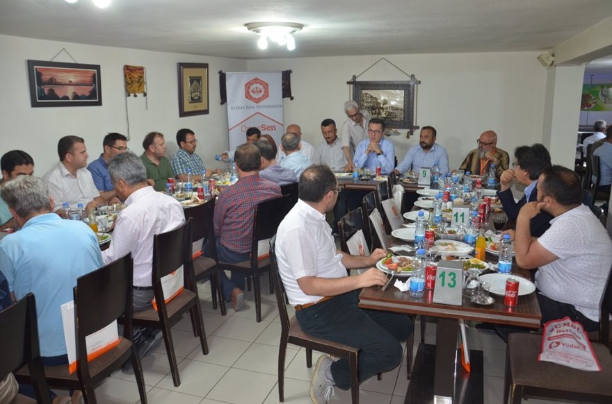 Kıbrıs İlim Üniversitesi Heyeti Karaman'da Eğitimcilerle İftar Yaptı 8