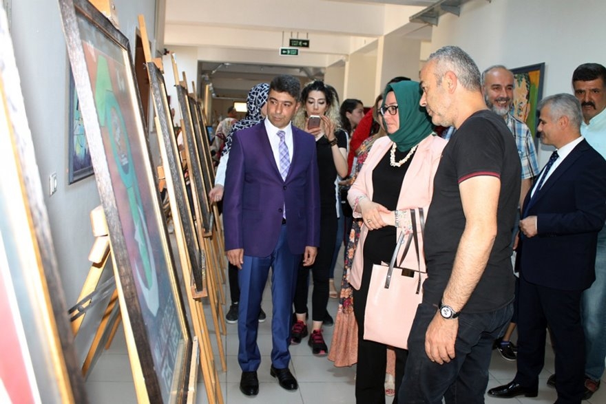 Karaman'da Yetenekli Öğrencilerden Yıl Sonu Sergisi 15