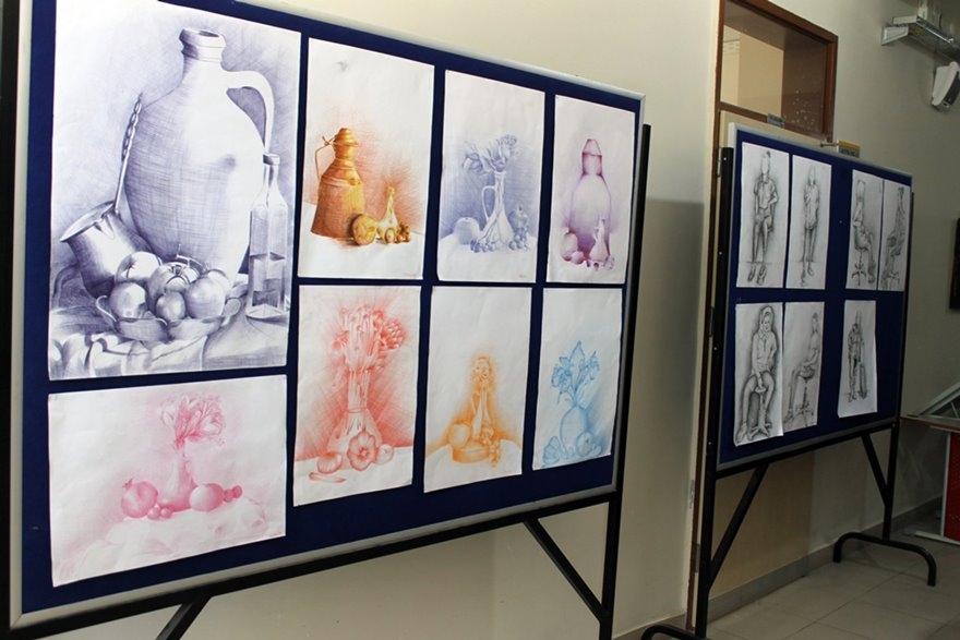 Karaman'da Yetenekli Öğrencilerden Yıl Sonu Sergisi 17