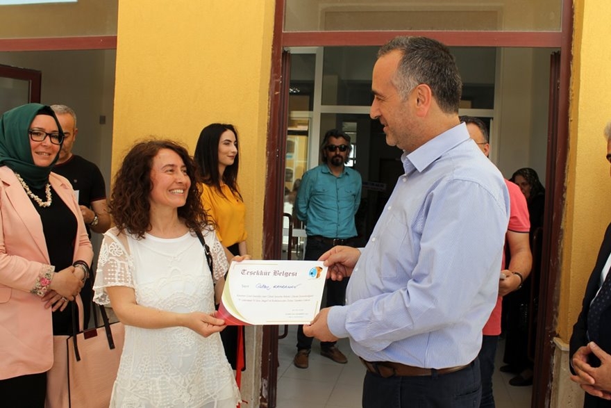 Karaman'da Yetenekli Öğrencilerden Yıl Sonu Sergisi 5