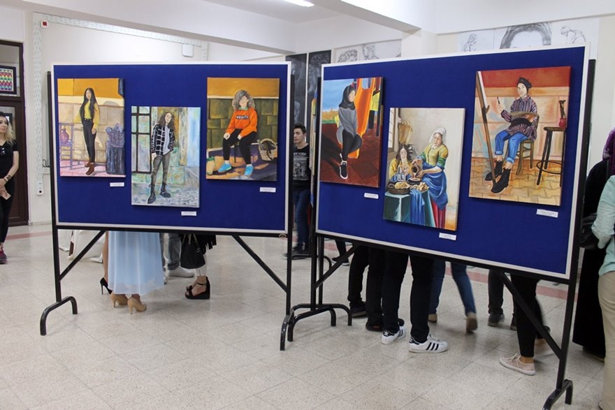 Karaman'da Yetenekli Öğrencilerden Yıl Sonu Sergisi 6