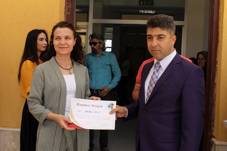 Karaman'da Yetenekli Öğrencilerden Yıl Sonu Sergisi 8