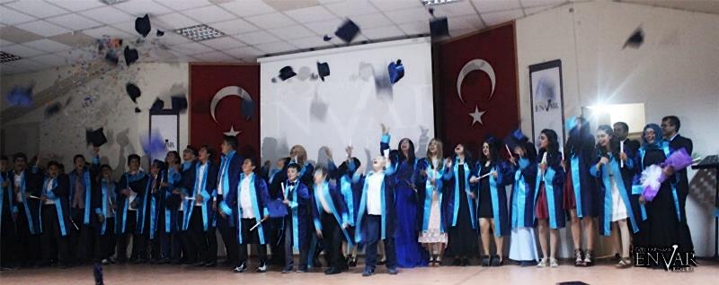 Envar Koleji'nde Mezuniyet Coşkusu 1