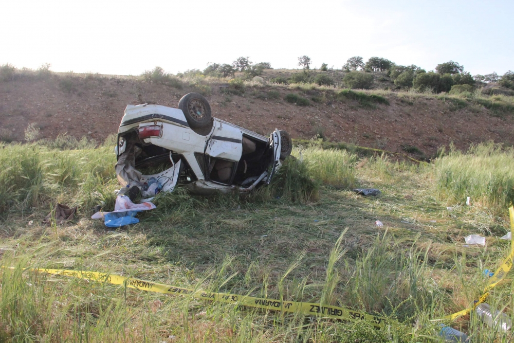 Karaman Bucakışla yolunda Feci kaza 2