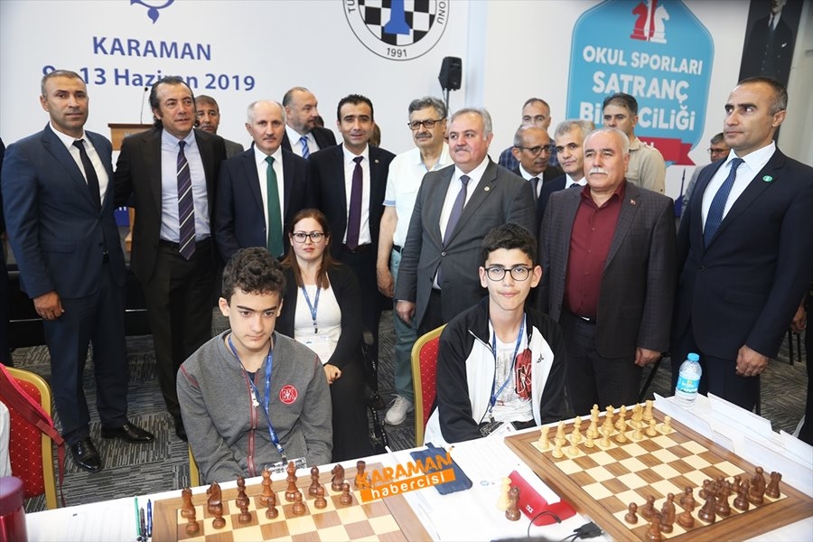 Karaman Okul Sporları Satranç Birinciliği Finallerine Ev Sahipliği Yapıy 7
