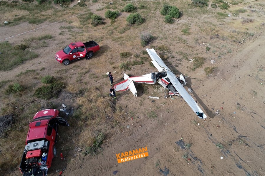 Antalya'da Uçak Düştü 2 Kişi Öldü 11