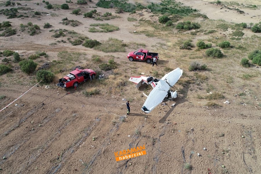 Antalya'da Uçak Düştü 2 Kişi Öldü 14