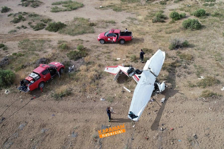 Antalya'da Uçak Düştü 2 Kişi Öldü 16