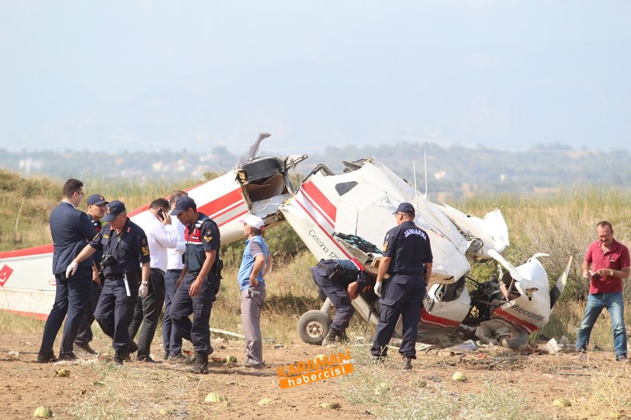 Antalya'da Uçak Düştü 2 Kişi Öldü 22