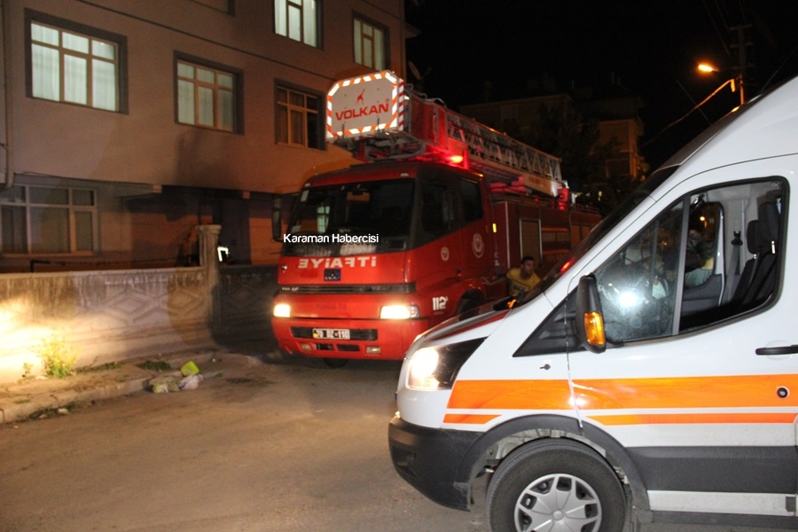 Karaman'da Yanan Bebek Arabası Apartmanı Uçuracaktı 6