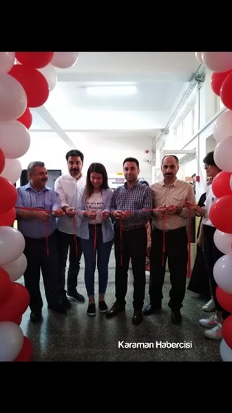 Karaman Lisesi'nde Karma Resim Sergisi 6