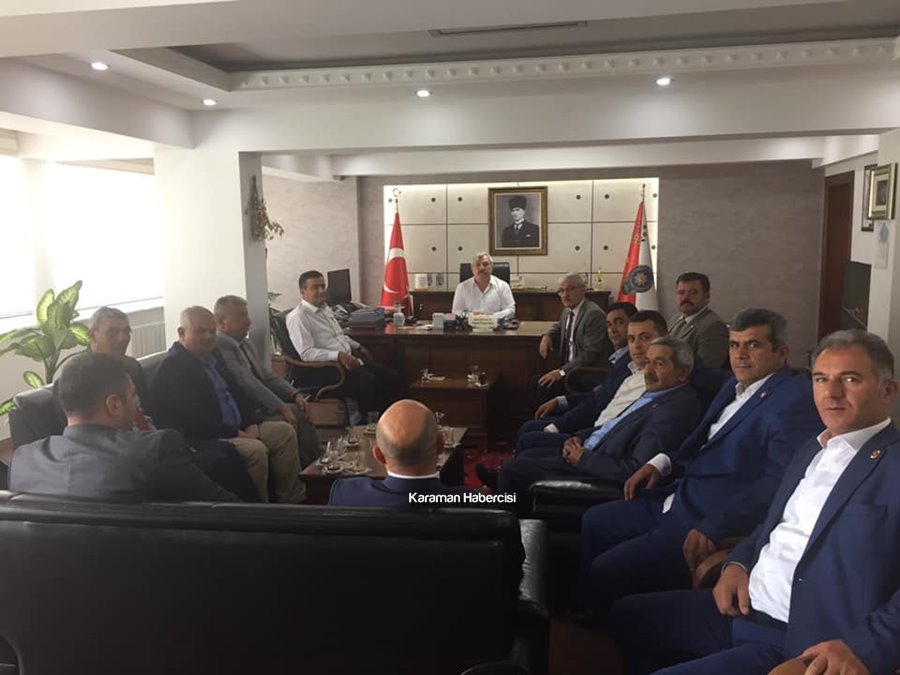 Karaman İl Genel Meclisi'nden Ziyaretler 3