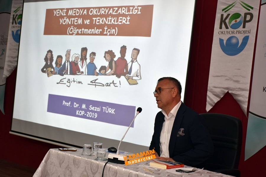 KOP Karaman'da Medya Okur Yazarlığı Eğitimi Verdi 10