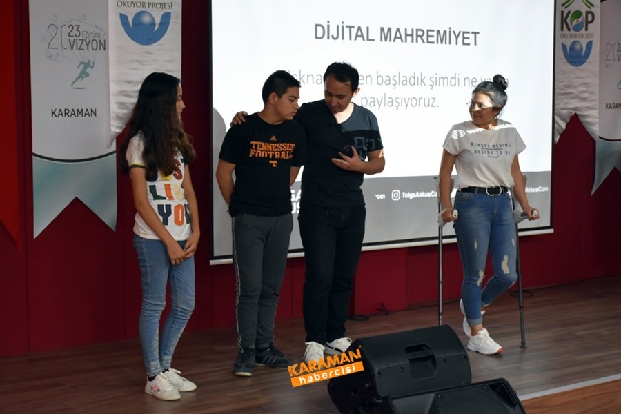 KOP Karaman'da Medya Okur Yazarlığı Eğitimi Verdi 17