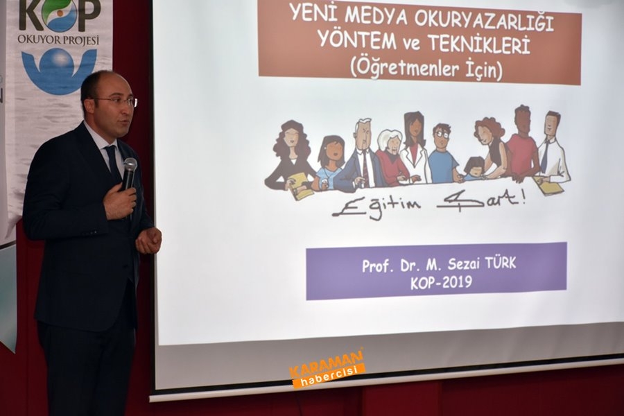 KOP Karaman'da Medya Okur Yazarlığı Eğitimi Verdi 4
