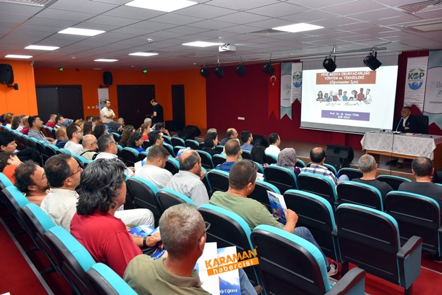 KOP Karaman'da Medya Okur Yazarlığı Eğitimi Verdi 7