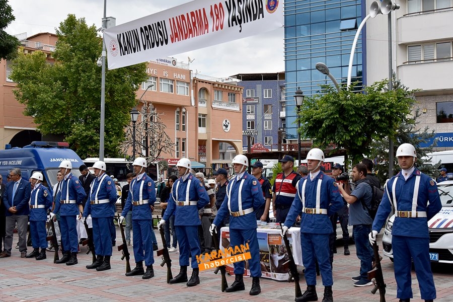 Karaman'da Jandarma Teşkilatı 180.Yılı Kutlamaları 1