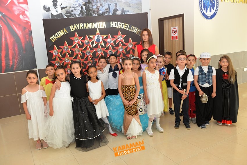 Karaman'da Minikler Okuma Bayramında Hünerlerini Sergiledi 1