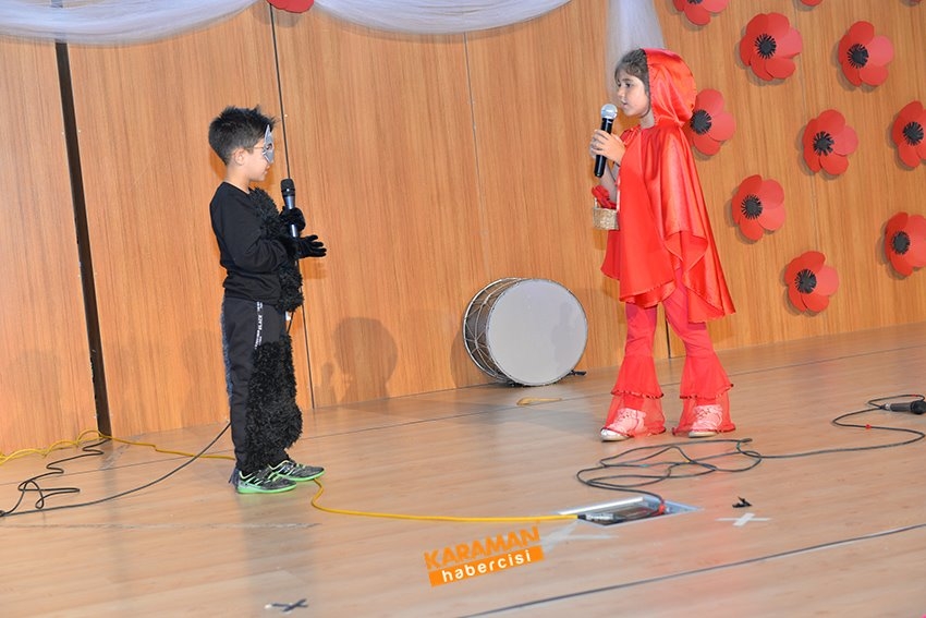 Karaman'da Minikler Okuma Bayramında Hünerlerini Sergiledi 12