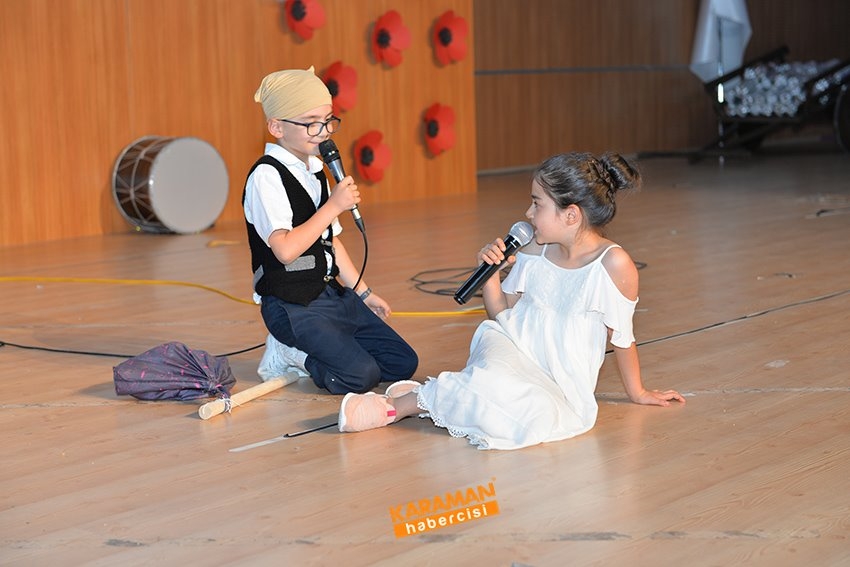 Karaman'da Minikler Okuma Bayramında Hünerlerini Sergiledi 14