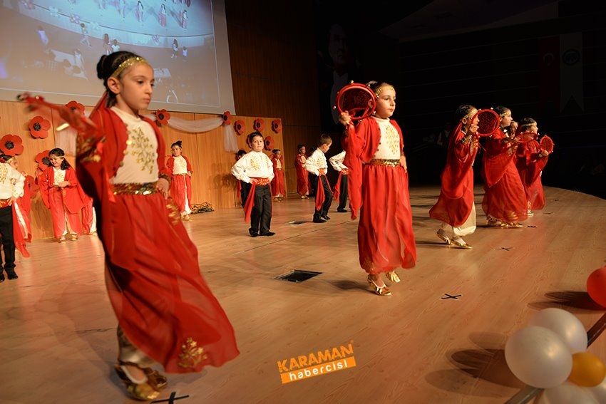 Karaman'da Minikler Okuma Bayramında Hünerlerini Sergiledi 26