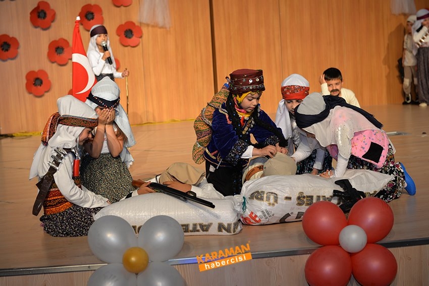 Karaman'da Minikler Okuma Bayramında Hünerlerini Sergiledi 35